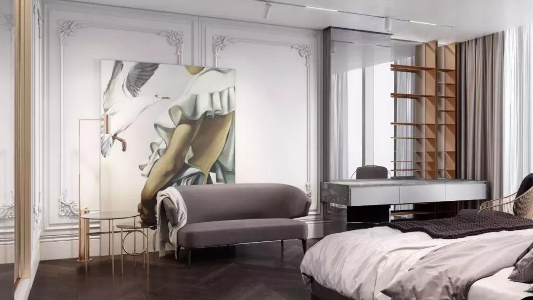 优雅现代法式风家装,简约经典诠释法式优雅