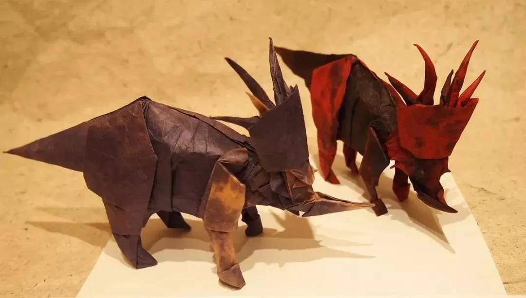 用正方形纸折出的立体中国龙,日本小哥创意纸盒制作成品惊艳了