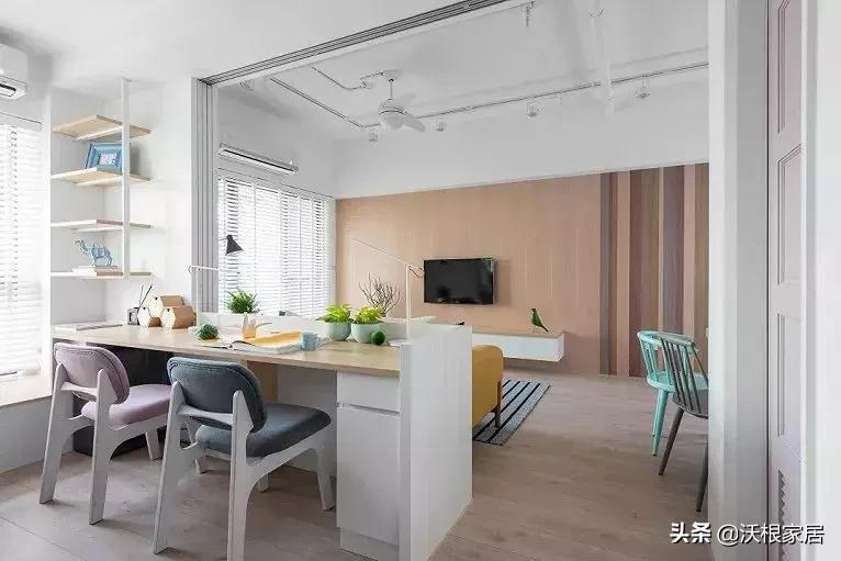 法式原木风家居案例,家居北欧风装修效果图