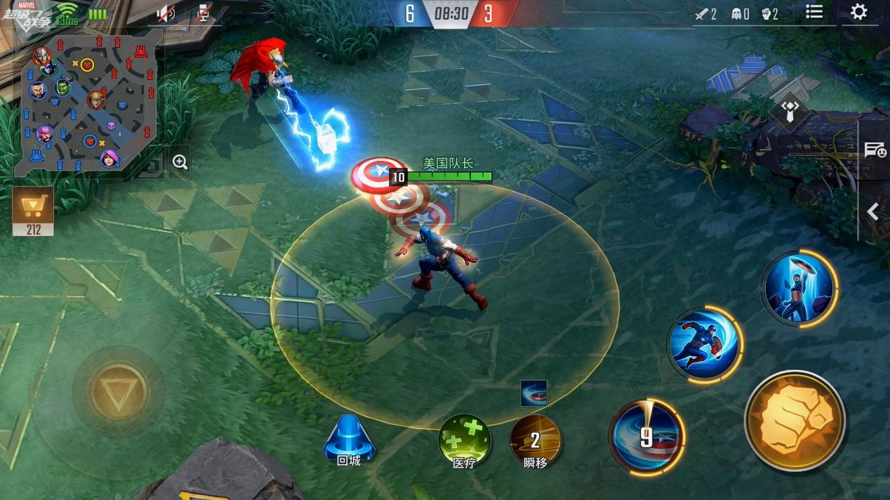 漫威moba手游强势英雄,有关漫威的moba手游