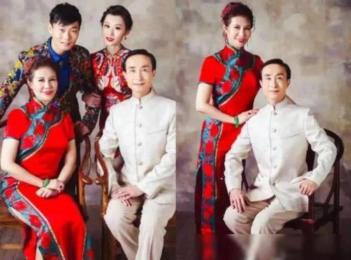 65岁巩汉林晒全家福,63岁巩汉林晒全家福与儿媳妇合照