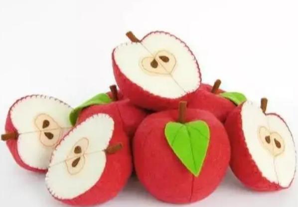 不织布幼儿手工蔬菜,不织布幼儿手工图片