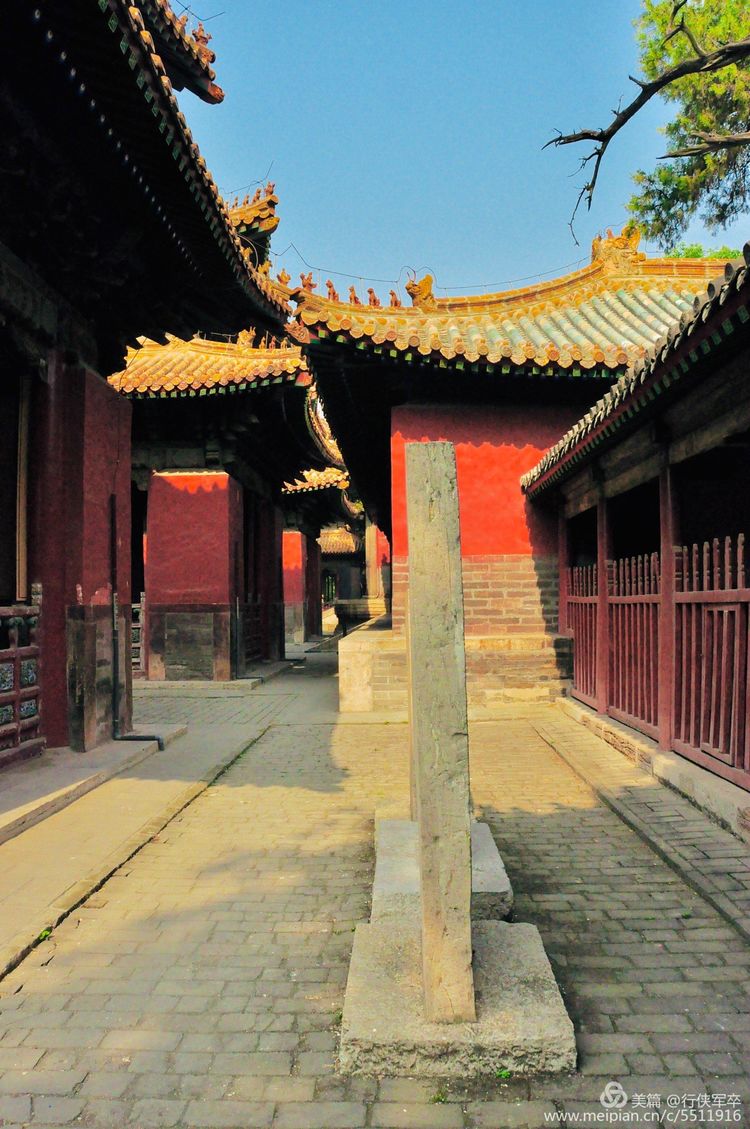 曲阜孔庙走马观花,曲阜孔庙朝圣