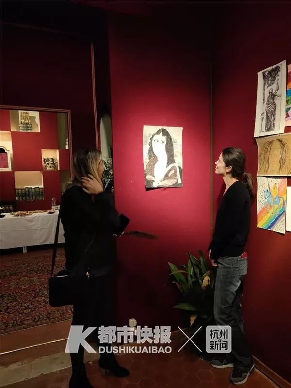 38岁学生画蒙娜丽莎,中国小姑娘画的蒙娜丽莎