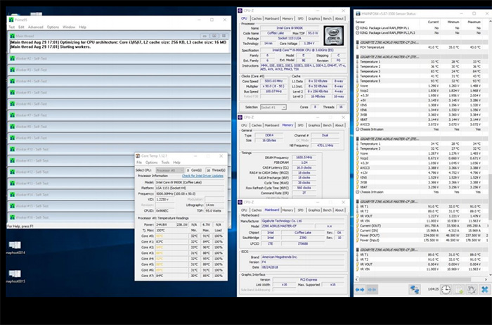 什么水冷压得住i99900k超频,i99900k华硕超频教程