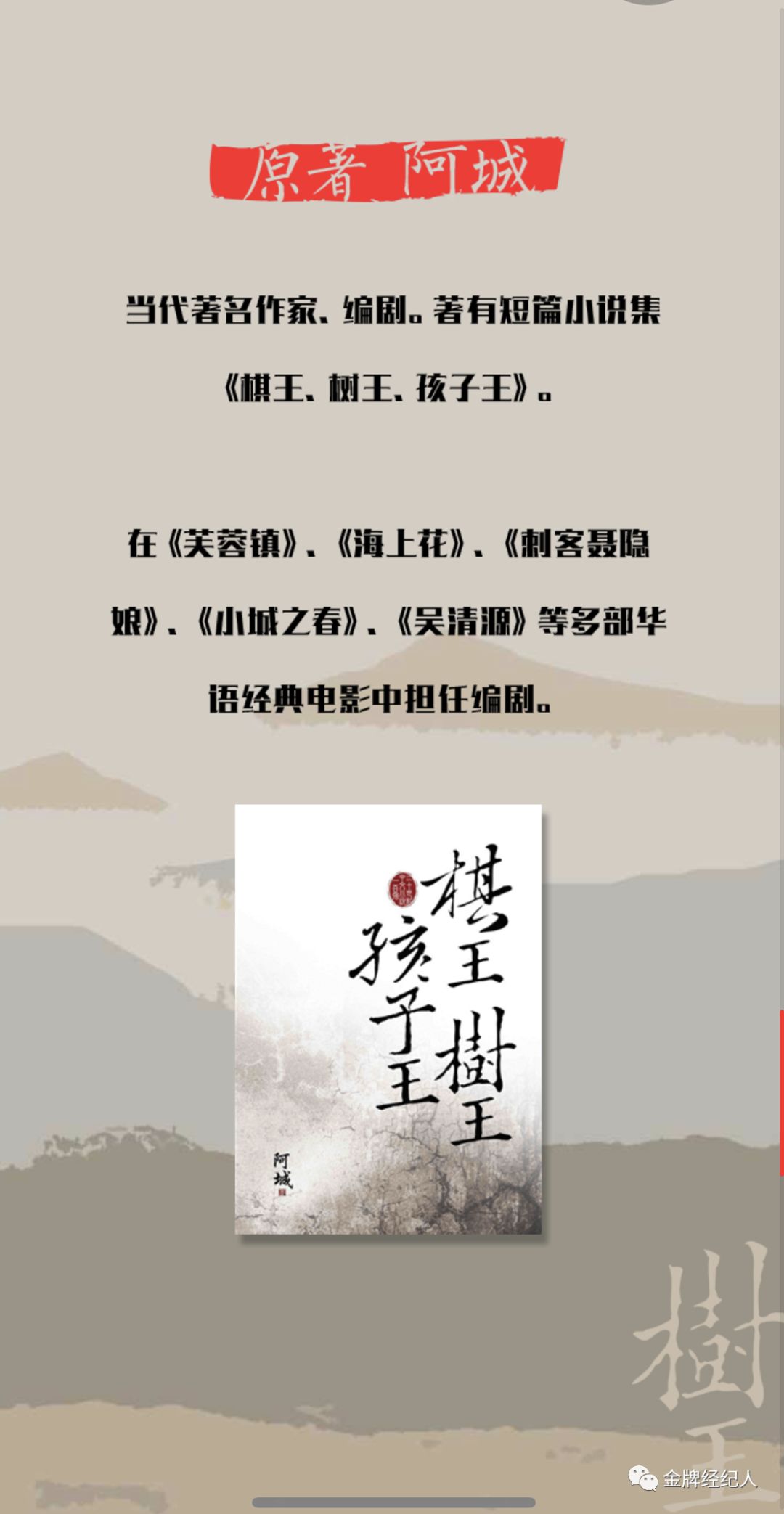 田壮壮新片海选,田壮壮执导的电视剧