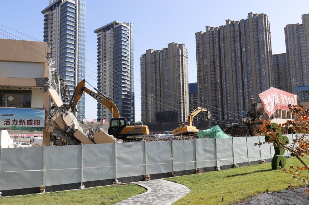 咸阳体育场改造近况,咸阳体育场最新进展