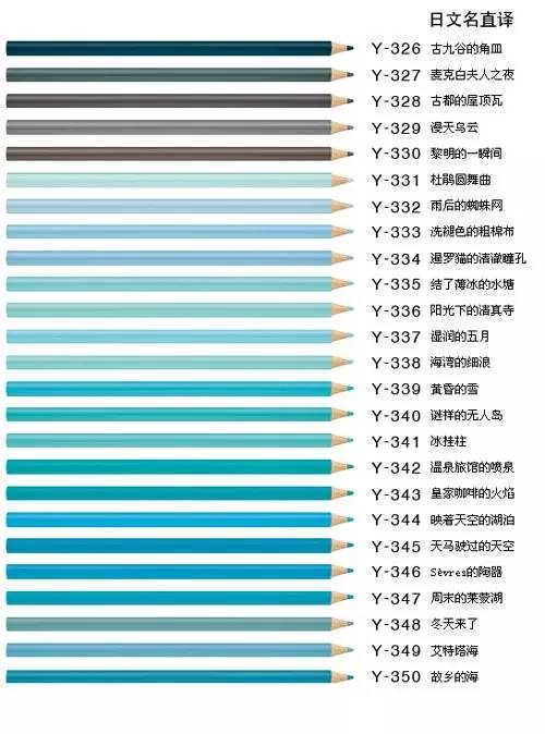 芬理希梦500色铅笔图片,芬理希梦500色铅笔