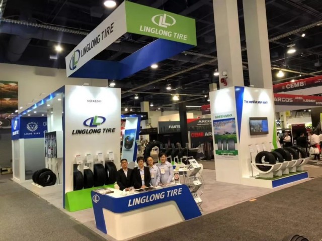 从机场到展馆，玲珑轮胎全面占领拉斯维加斯！