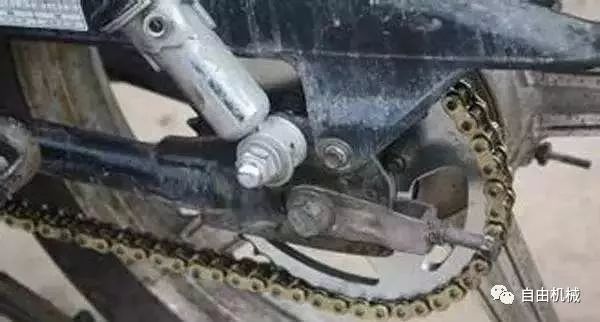 如何看摩托车的链条,摩托车链条什么样才是正常的