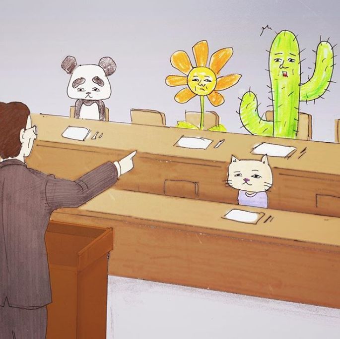 搞笑类的漫画,简单治愈系的搞笑漫画