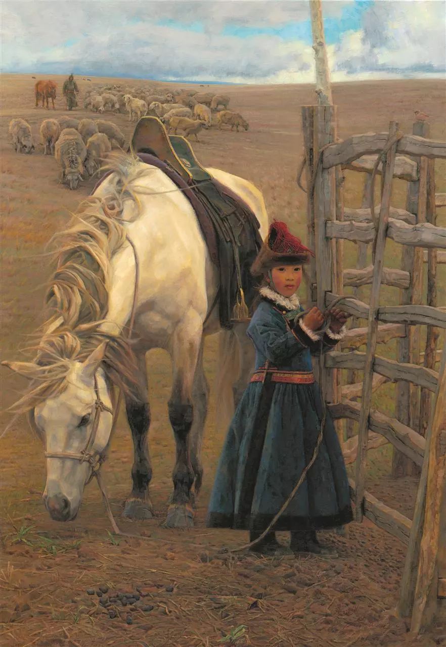 展览|尽我所能·草原牧歌:龙力游绘画艺术作品展