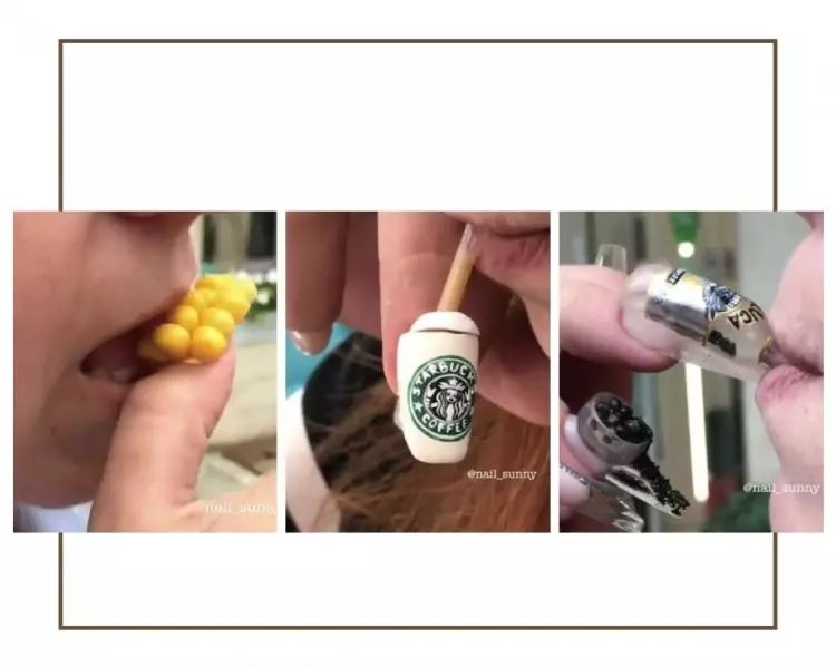 有毒or博眼球｜Ins上最大的美甲账号，脑洞大得没边了