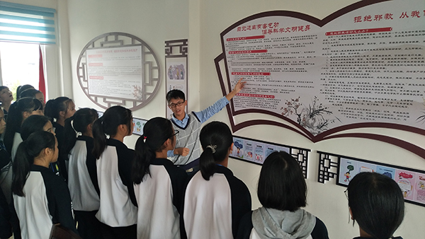 初中学校反邪教警示教育活动新闻,开学反邪警示教育第一课