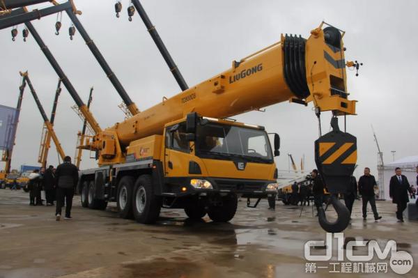 柳工tc800c6吊车,柳工首批tc800c5汽车起重机