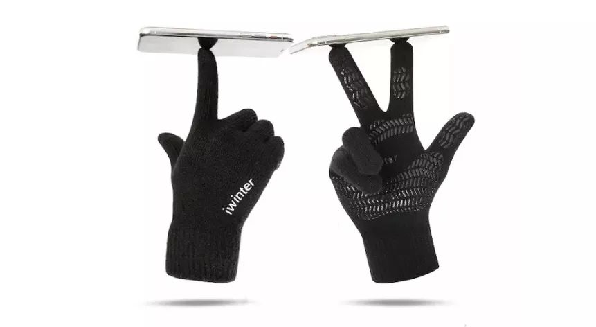既保暖又能玩手机的手套,天气冷了就用这款触屏手套