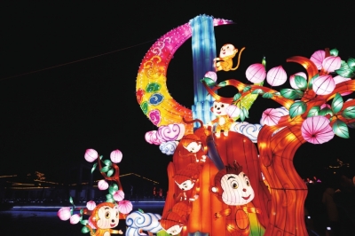 2019年的西固灯会,2022年西固金城公园有灯会吗