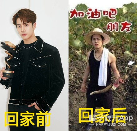 各个明星回家过年的样子,明星们回家的时候尴尬瞬间