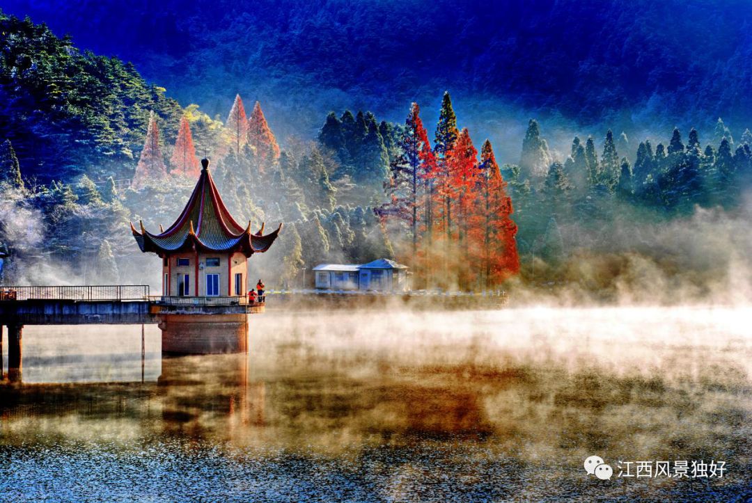 庐山人文第一山,庐山是一座风光秀丽的山