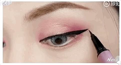 倪妮不画眼线的眼妆,倪妮美人计高清图片