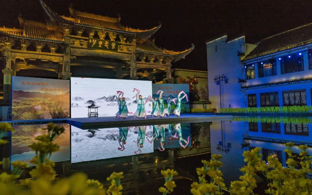 第二届油菜花观光旅游节开幕,婺源油菜花节