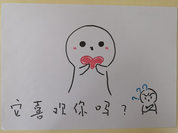 暖闻｜女实习医生画漫画和病人交流，化解认知障碍和沟通困难