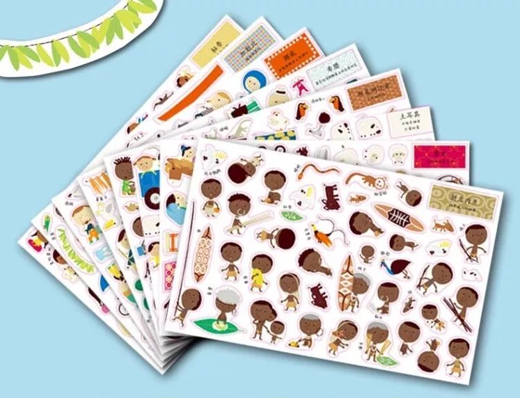 团|这套贴纸涂色书,我专程从中国带到了英国!