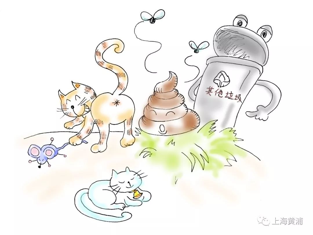 干垃圾和湿垃圾区分动画,漫画关于有害垃圾你必须知道