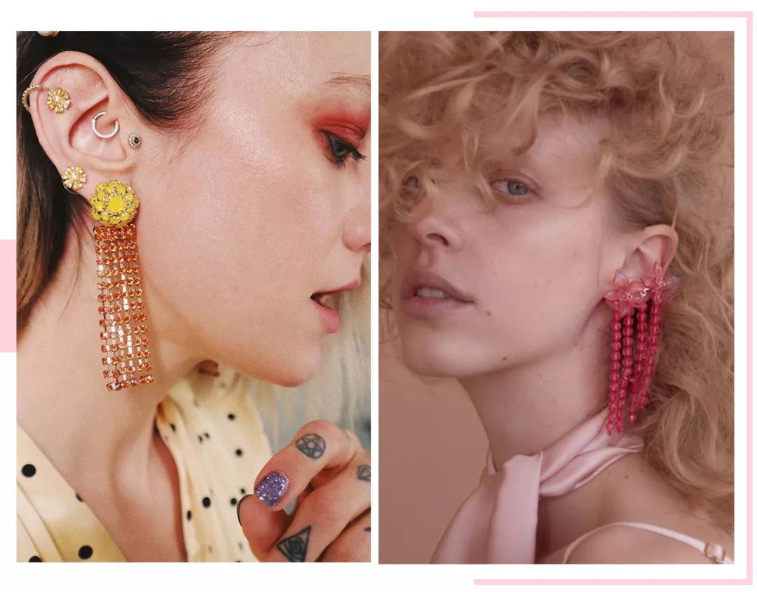 被女明星种草的好看发饰,被明星的几款耳饰种草了