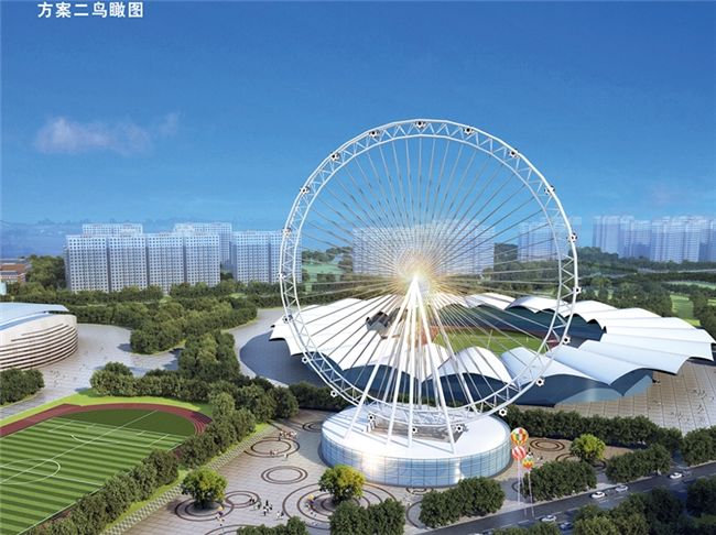 秦皇岛摩天轮建在哪,秦皇岛市旋转摩天轮