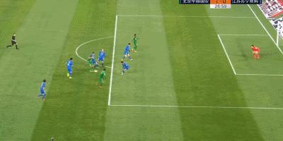 张玉宁超级世界波破门,张玉宁巴坎布推射