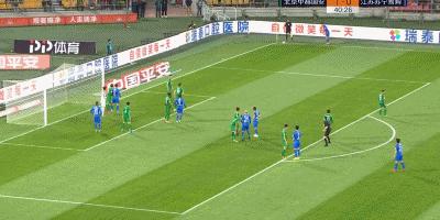 张玉宁超级世界波破门,张玉宁巴坎布推射