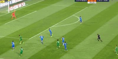 张玉宁超级世界波破门,张玉宁巴坎布推射