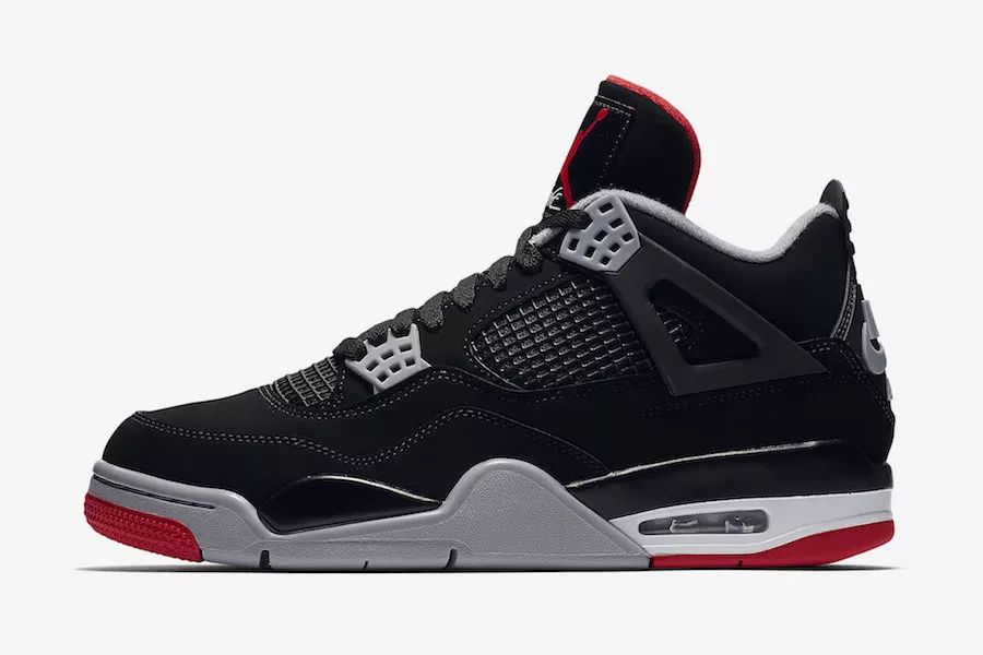 airjordan4辨别真假灰白黑,黑红airjordan