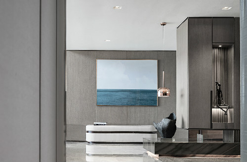 伶居设计｜保利云上西棠，一处村落售楼处设计