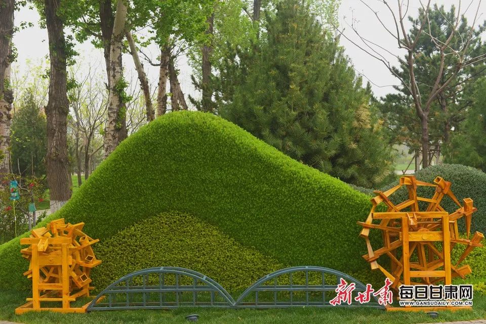 世园会甘肃园美丽的丝路画卷,飞天舞蹈表演甘肃