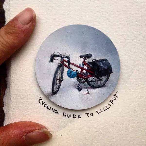 油画风景随身带,旅游景点油画