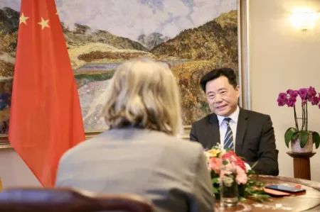 德政府有大众20%股份，中国政府没投华为一股