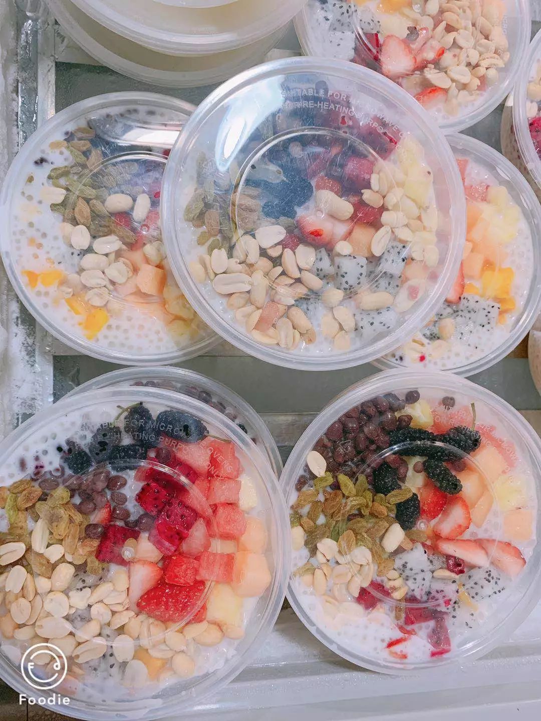 冰粉夏季糖水,冰冻西米露凉粉