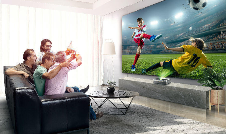 4k激光电视4k投影选择,4k激光电视