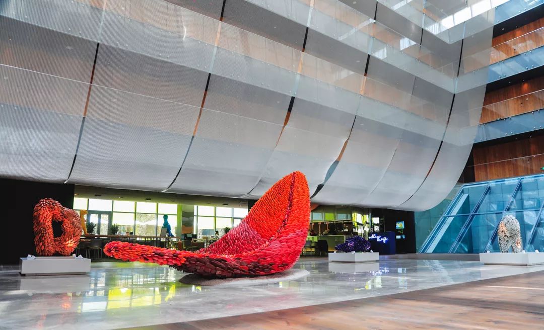 精品酒店创意大堂,度假风格酒店大堂