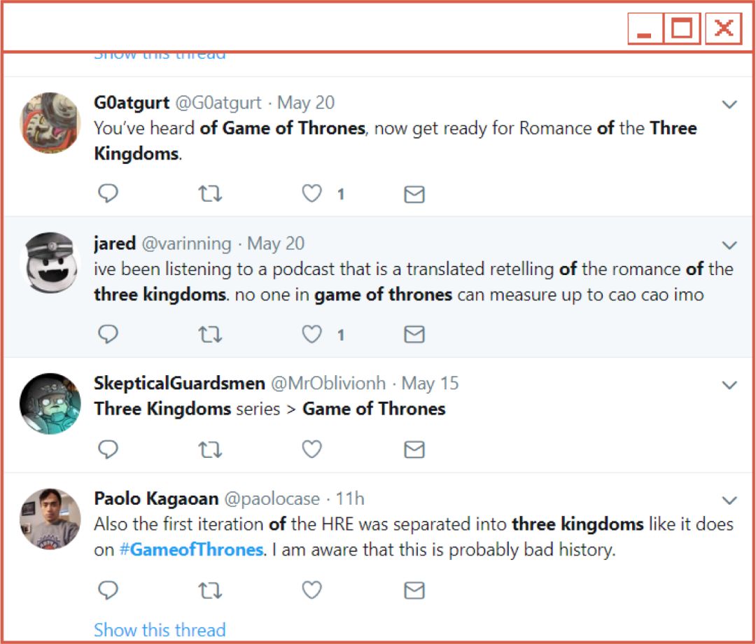 外国人评论三国与权游,老外评价三国与权游