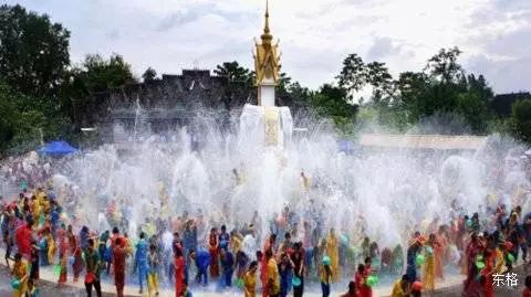 泰国泼水节狂欢六日游,泰国乐园泼水节