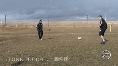 足球专业传接球练习,足球传接球练习