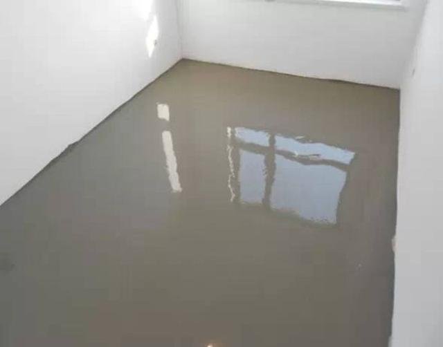 家庭装修地面可以用自流平水泥,自流平水泥装修效果图