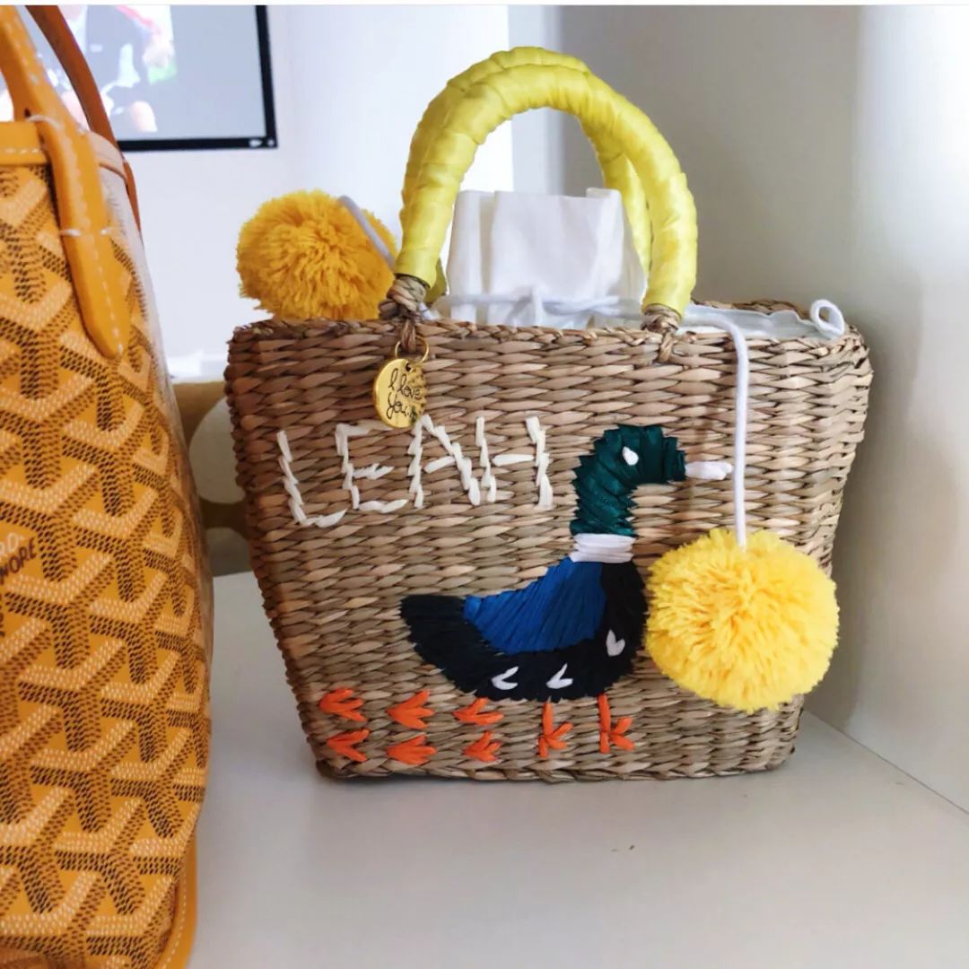 不是菜篮子不好看,这50款明星潮人都爱的草编包,才没有过时