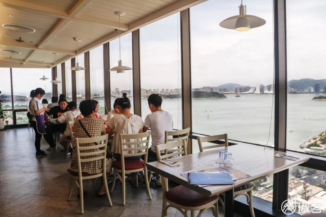 高空看厦门岛全景,厦门空中风景