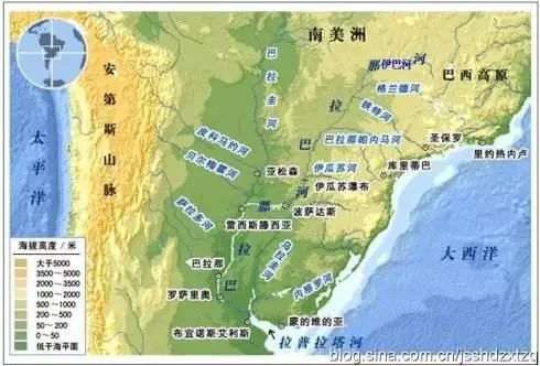 拉普拉塔河和巴拉那河关系,拉普拉塔河巴拉那河流域
