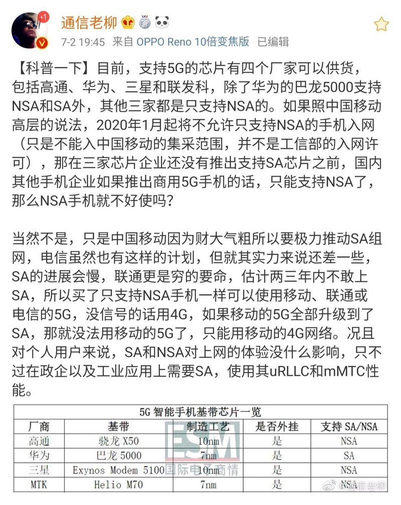 支持nsa和sa双模的5g手机有哪些,iphone12的5g是sa还是nsa