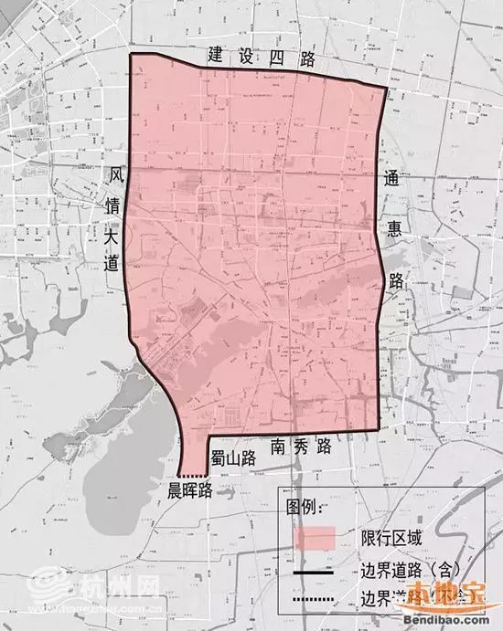 杭州什么时候执行限行新规,非浙a杭州限行时间和范围